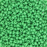 Preciosa Perles rocailles 11/0 2 mm - Green Opaque x20g|raw }}