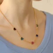 Chaîne maille gourmette 2,3 mm Doré à l'or fin x1m