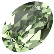 Cabochon PureCrystal 4120 14x10 mm - Reinvented Peridot x1|raw }}