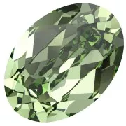 Peridot - Cabochon PureCrystal 4120 14x10 mm - Reinvented Peridot x1 Cabochon PureCrystal 4120 14x10 mm - Reinvented Peridot x1