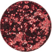 Paillettes biodégradables - Grosses - Rouge x10g