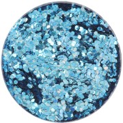 Paillettes biodégradables - Grosses - Bleu clair x10g