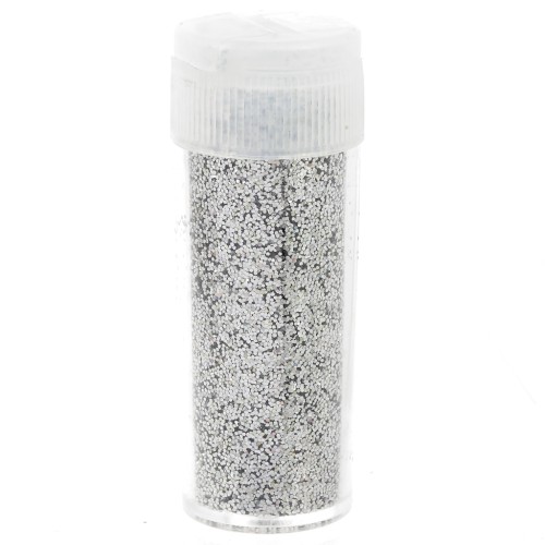 Paillettes biodégradables - Fines - Argent x10g