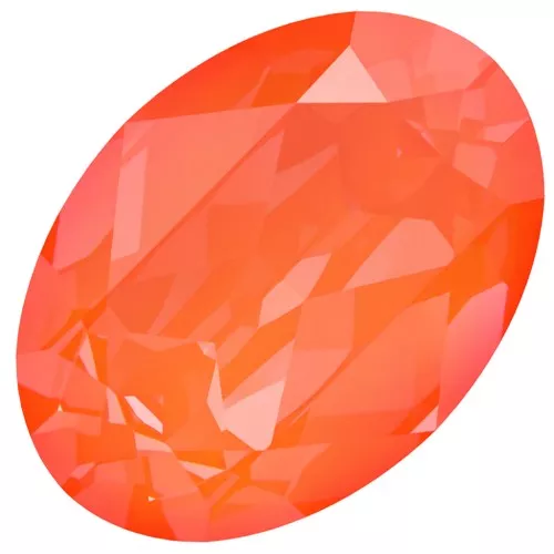 Cabochon PureCrystal 4120 14x10 mm - Crystal Electric Orange Ignite x1