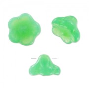 Fleurs boutons 8 mm Peridot Opal x20