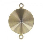 Serti intercalaire à coller pour cabochon PureCrystal 1122 14 mm - Bronze x1