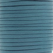 Cordon Paracorde - corde de parachute plate 4 mm - Bleu Pétrole x1m|raw }}