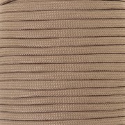 Cordon Paracorde - corde de parachute plate 4 mm - Marron x1m|raw }}