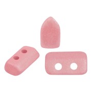 Perles en verre Piros® par Puca® 2x5 mm - Vogue Rose Nude Mat x10g
