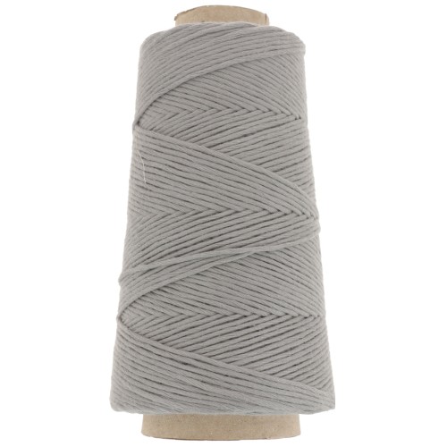Bobine de cordon coton macramé Organic Cotton Détox XL peigné - Gris foncé x200m