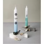 Moule en silicone 26x14.5 cm - 5 formes Poissons - Gris x1