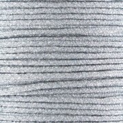 Fil synthétique métallisé 1 mm Argenté x 1 m