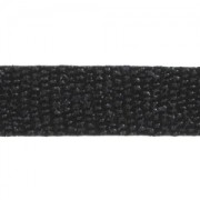Lacet cuir 10 mm Imitation Serpent Noir x30cm|raw }}