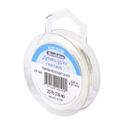 Fil de cuivre Artistic Wire 0.81 mm - Argenté anti-ternissement x7.6m|raw }}