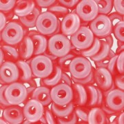 O Bead 4 mm Pastel Light Coral x5g|raw }}