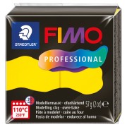 Pâte Fimo Professional 57gr Jaune pur (n°100)