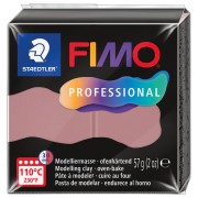 Pâte Fimo Professional 57gr Vieux Rose (n°20)