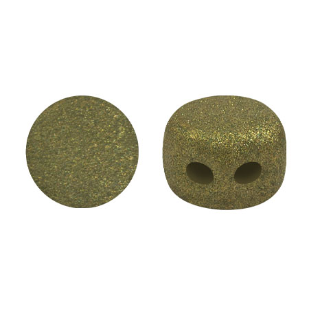 Kalos® par Puca® 4x3 mm - Trendy Olive Mat x10g