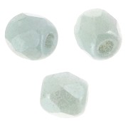 Facettes 3 mm Chalk White Mint Luster x50|raw }}
