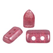 Perles en verre Piros® par Puca® 2x5 mm - Riviera Cherry x10g