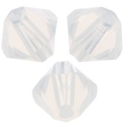 Toupies en cristal PureCrystal 5328 4 mm White Opal x50