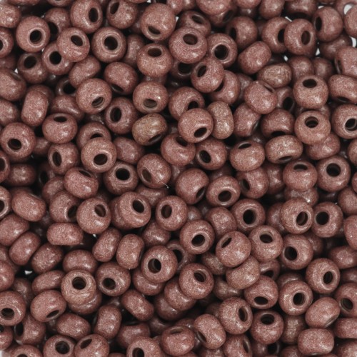 Preciosa Perles rocailles 8/0 3 mm - Terra Intensive - Dark Brown x20g