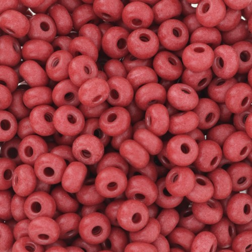 Preciosa Perles rocailles 6/0 4 mm - Terra Intensive - Brown Mat x20g