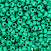 Preciosa Perles rocailles 8/0 3 mm - Terra Intensive - Dark Green Mat x20g|raw }}