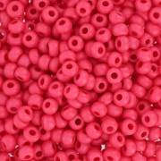 Preciosa Perles rocailles 8/0 3 mm - Terra Intensive - Red Mat x20g