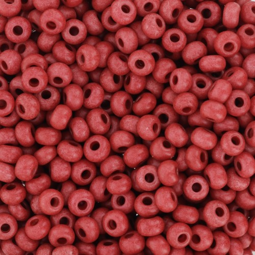 Preciosa Perles rocailles 8/0 3 mm - Terra Intensive - Brown Mat x20g