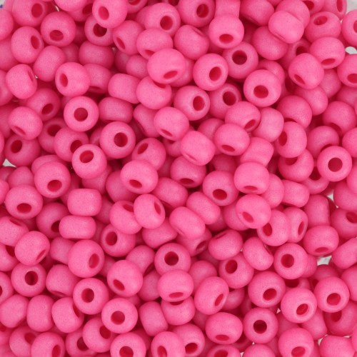 Preciosa Perles rocailles 8/0 3 mm - Terra Intensive - Pink Mat x20g