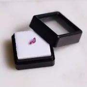 Saphir Padparadscha taille poire - 6.1x4.2 mm - 0.60 cts