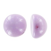 Dome Beads 14x8 mm Lilac x5