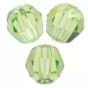 Perles rondes PureCrystal 5000 4 mm - Reinvented Peridot x20