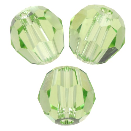 Perles rondes PureCrystal 5000 4 mm - Reinvented Peridot x20