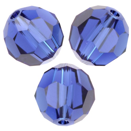 Perles rondes PureCrystal 5000 8 mm - Reinvented Dark Sapphire x1