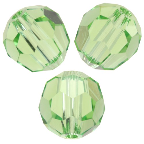 Perles rondes PureCrystal 5000 6 mm - Reinvented Peridot x6