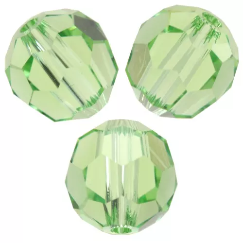 Perles rondes PureCrystal 5000 6 mm - Reinvented Peridot x6