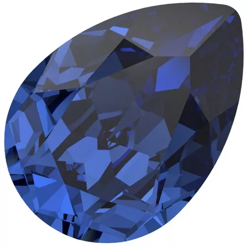 Cabochon PureCrystal 4320 14x10 mm - Reinvented Dark Sapphire x1