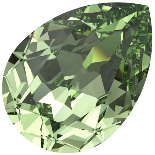 Cabochon PureCrystal 4320 8x6 mm - Reinvented Peridot x1