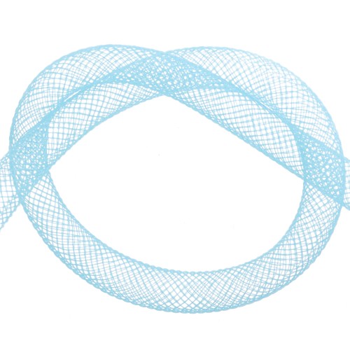 Résille tubulaire 6.5 mm Aquamarine x 3 m