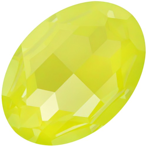 Cabochon PureCrystal 4127 30x22 mm - Crystal Electric Yellow Ignite x1