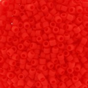 Miyuki Delica 11/0 DB0757 - Mat Opaque Vermillion Red x8g