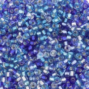 Mix de rocailles Miyuki 11/0 - Blue Sparkle x8g