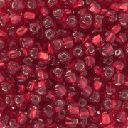 Miyuki 8/0 Triangle TR8-1809 - Ruby Silver Lined x8g|raw }}