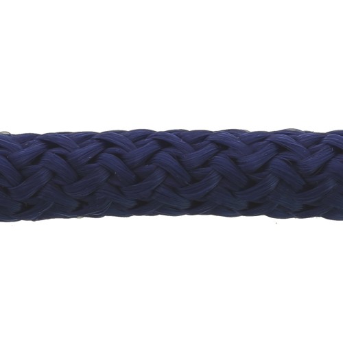 Corde tressée 5 mm Bleu marine x1m