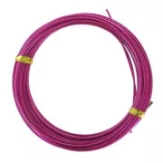 Fil Cablé éco 7 brins 1 mm Fuchsia x10 m