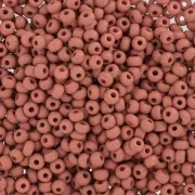 Preciosa Perles rocailles 11/0 2 mm - Permalux Brown Mat x20g