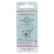 Assortiment d'aiguilles broderie en perles et point de croix 5-7-24 x14