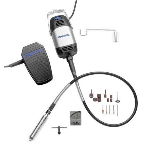 Moteur suspendu DREMEL® Fortiflex (9100-21) et 21 accessoires
